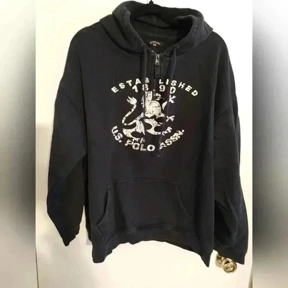 U.S.POLO ASSN HOODIE - Picture 1 of 3
